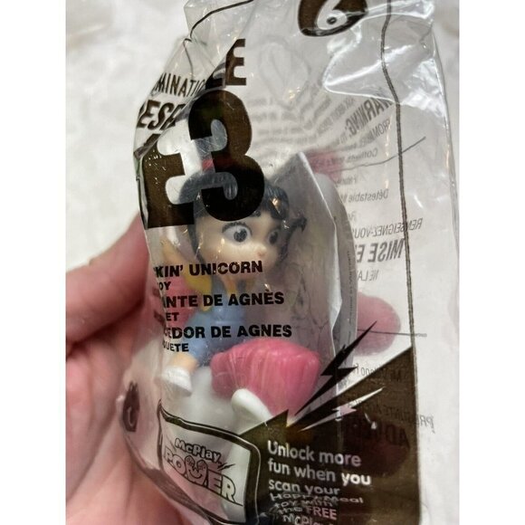 McDonald's Despicable Me 3 Minions Happy Meal Toy #6 Agnes Rockin' Unicorn - Picture 2 of 3